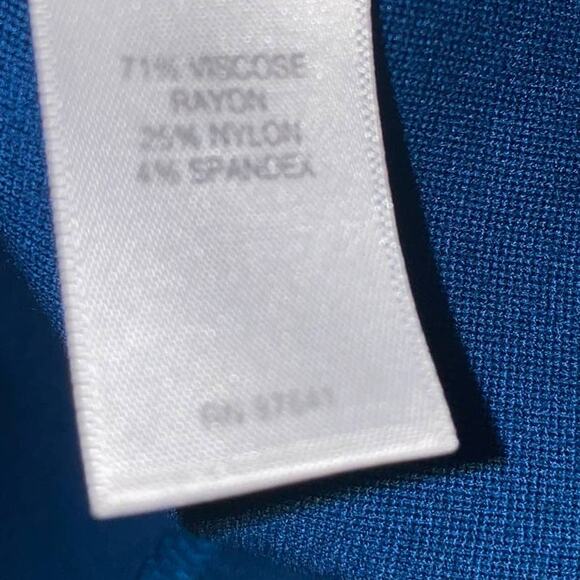 J. Jill Ponte pullover sheath dress with pockets size large petite teal blue - Picture 8 of 8